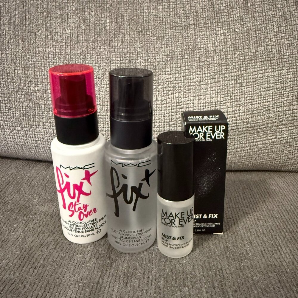 MAC Fix+ Stay Over, MAC Fix+, Make Up For Ever Mist & Fix Set
